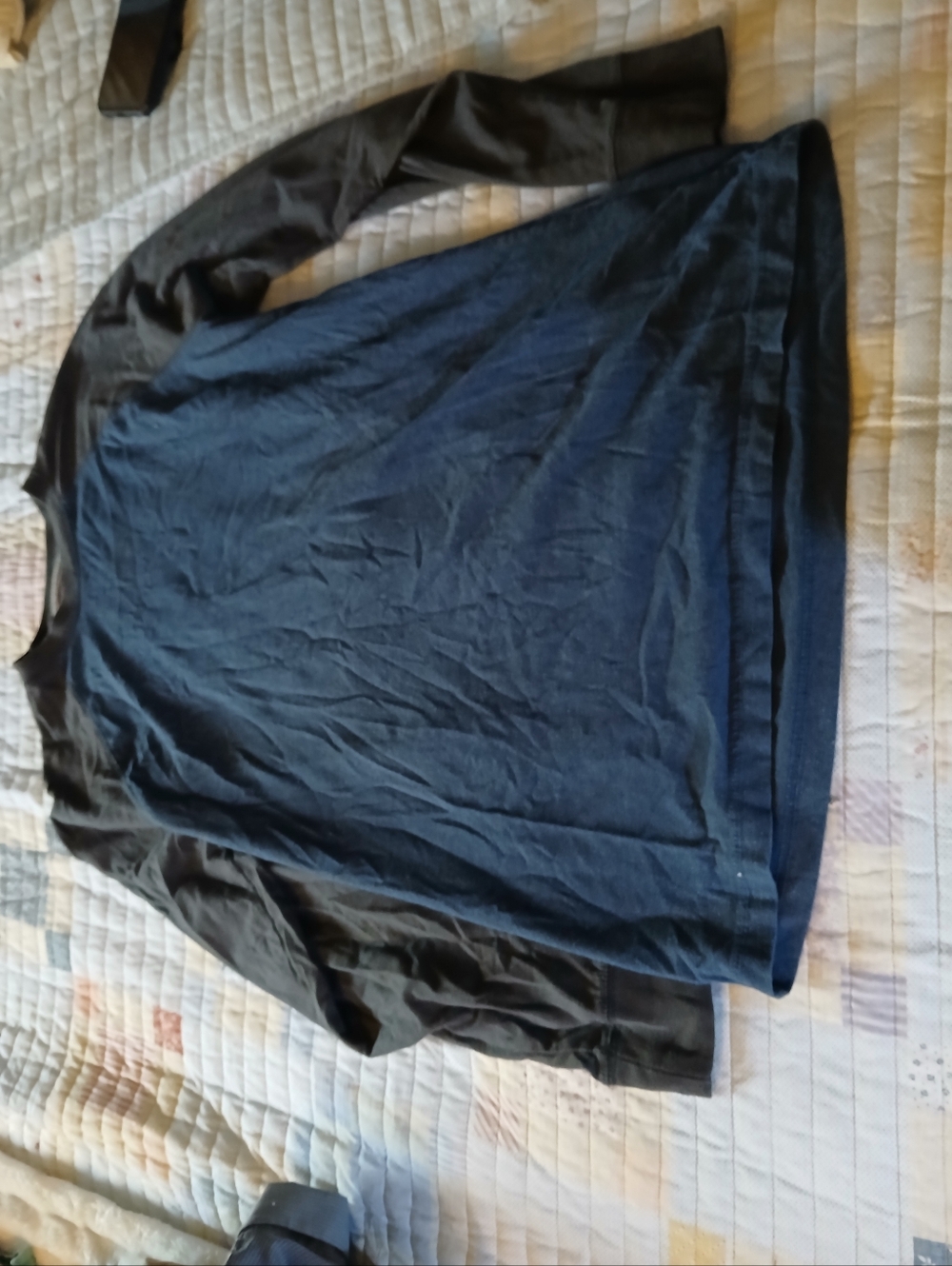 Outdoor Life Navy & Charcoal Long Sleeve Crew